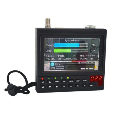 KPT  268AH DVB  S2 Satfinder Full HD Digital Satellite TV Receiver Finder Meter MPEG  4 DVB  S Sat Finder