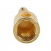 A6520 12 in 1 Car Gold  plated Red and Black 4mm Banana Head Audio Plug