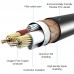 6 35mm Male to Dual RCA Male Audio Cable  Cable Length  1 8m