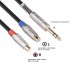 TC030YTR048  03 6 35mm Male to Dual RCA Female Bifurcated Audio Cable