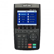 SATLINK WS6916 Digital Satellite Signal Finder Meter  3 5 inch TFT LCD Screen  Support DVB  S   S2  MPEG  2   MPEG  4