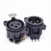 20 PCS Three  core XLR Socket Balanced Audio Card Dragon Socket Male and Female Socket  Male Socket